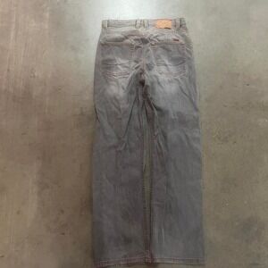 Vintage billabong men's grey wash jeans baggy skater wide leg surf
